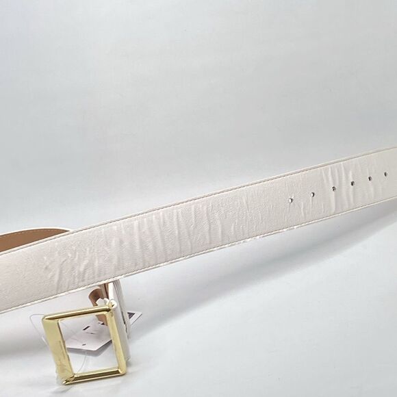 Sergio Hudson Square Buckle Wide Leather Belt size 12 main image 8